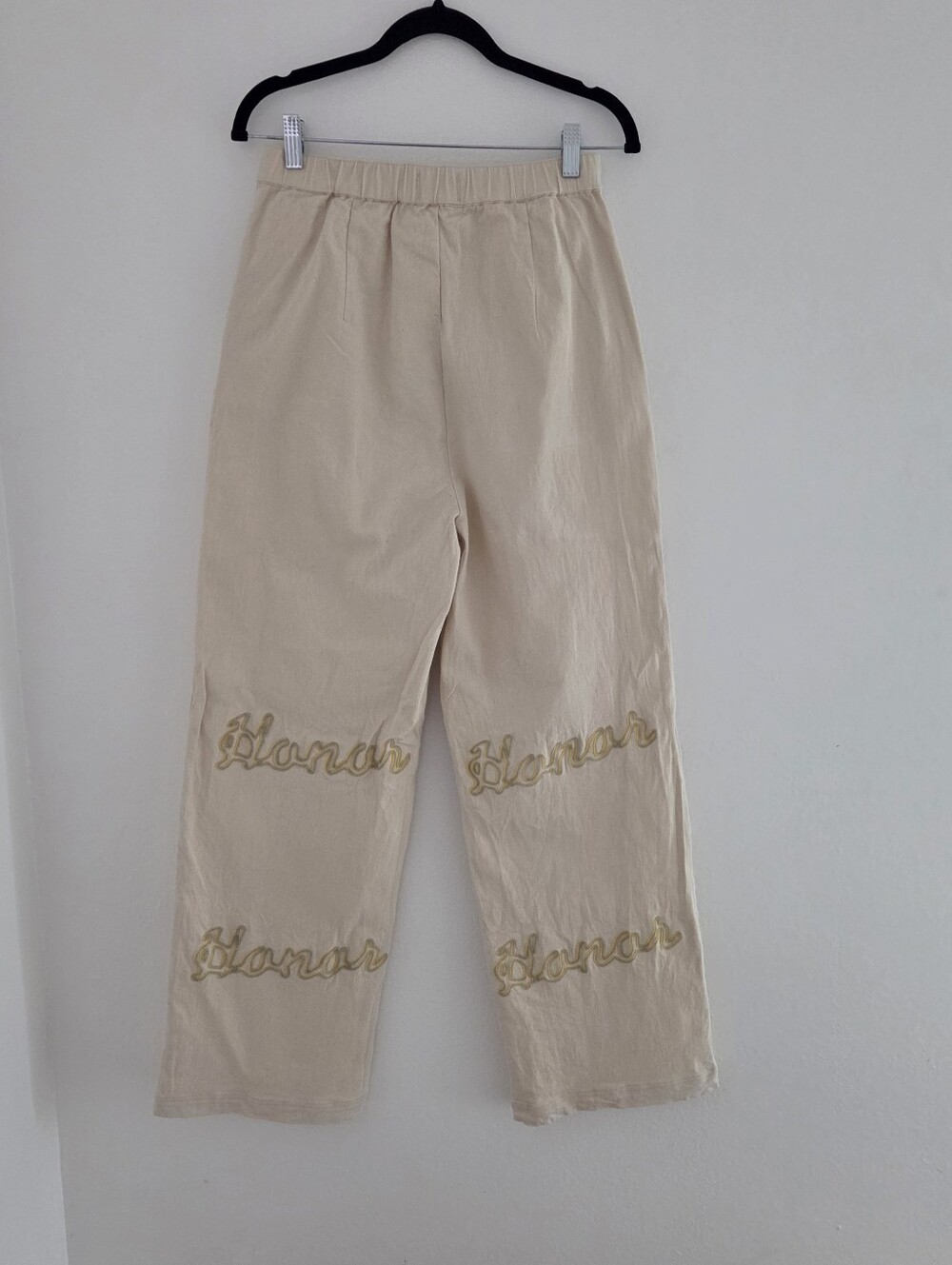 Honor The Gift Embroidered Hollywood Wide Leg Pants - Picture 5 of 13